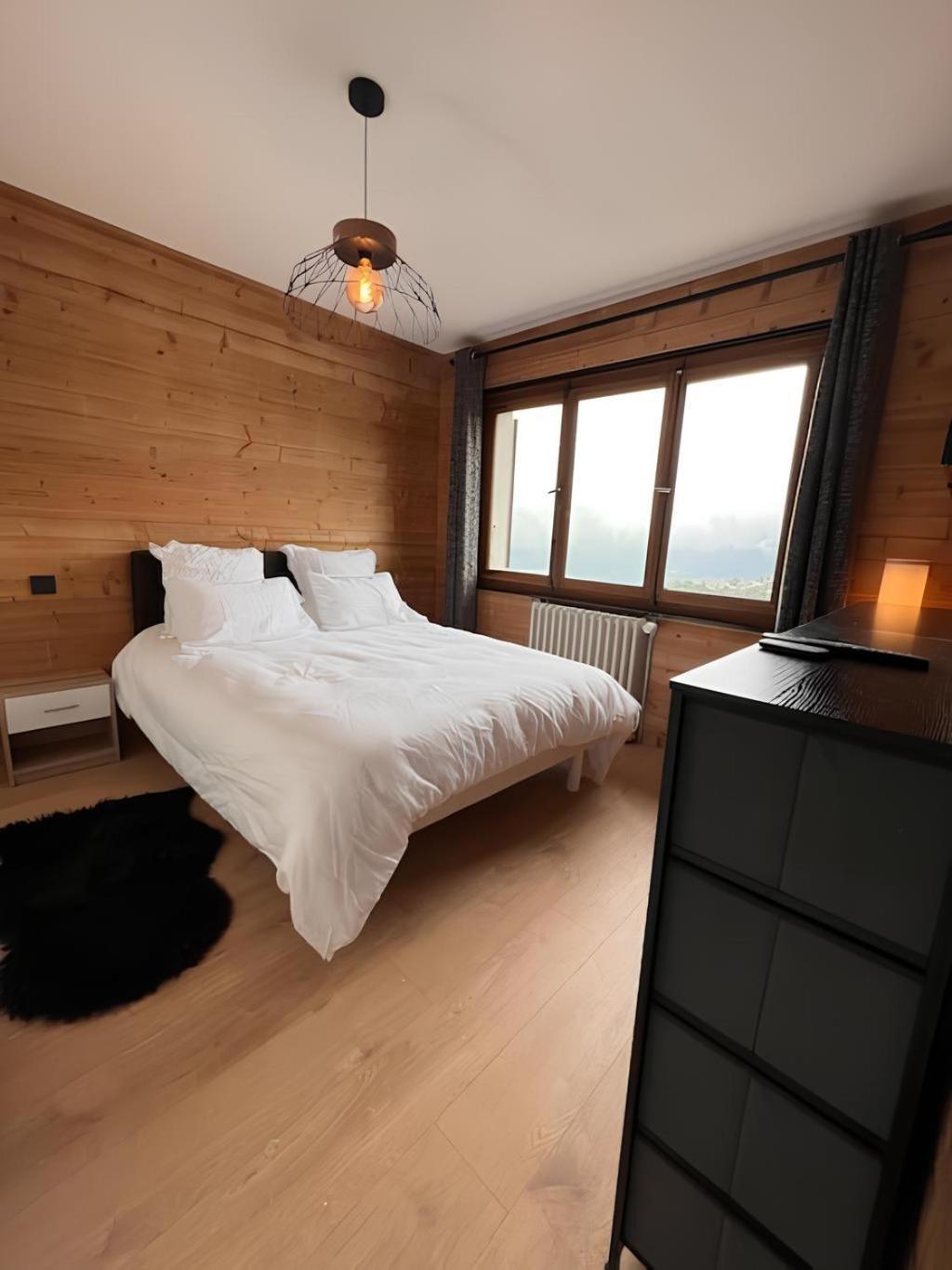 Vue Mont Blanc, Ski Et Village Combloux Eksteriør billede